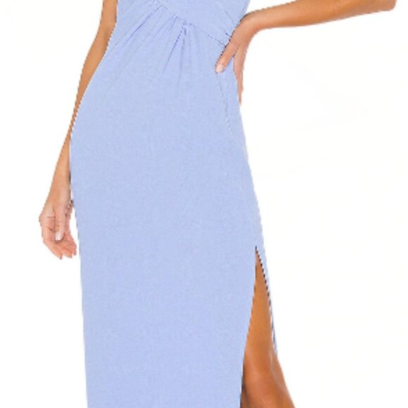 NBD Saanvi Midi Gown in Periwinkle - Picture 3 of 4